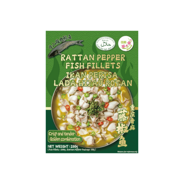 SHINRAI RATTAN PEPPER FILLETS 280G (HALAL)