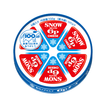 MEGMILK SNOW BRAND CHEESE 6P 102G
